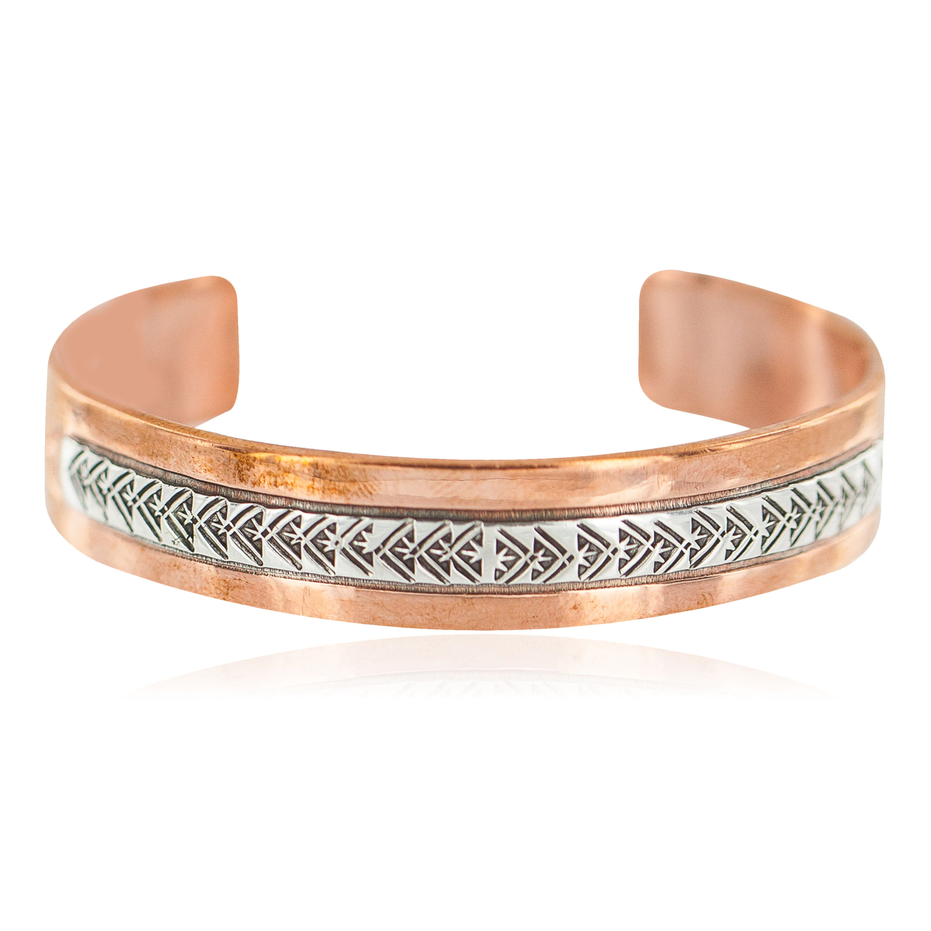 1. Pure Copper Traditional Narrow Bracelet – 6mm – Coppercare
