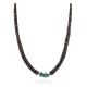 Navajo Certified Authentic .925 Sterling Silver Natural Graduated Heishi Turquoise Amethyst Native American Necklace 16069 Navajo Certified Authentic .925 Sterling Silver Natural Graduated Heishi Turquoise Amethyst Native American Necklace 16069