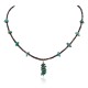 Navajo Certified Authentic .925 Sterling Silver Natural Heishi Turquoise Native American Necklace 15948-2