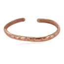 Navajo Certified Authentic Handmade Pure Copper Native American Baby Bracelet 13146-3