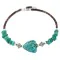 Navajo Certified Authentic Heishi Native American Adjustable Wrap Bracelet 13151-27