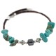 Navajo Certified Authentic Natural Hematite Heishi Native American Adjustable Wrap Bracelet 13151-26