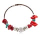 Navajo Certified Authentic Natural Turquoise Heishi Coral Native American Adjustable Wrap Bracelet 13139-10 Navajo Certified Authentic Natural Turquoise Heishi Coral Native American Adjustable Wrap Bracelet 13139-10