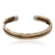 Navajo Feather Handmade Certified Authentic Pure Copper Brass Native American Bracelet 13008-4 Navajo Feather Handmade Certified Authentic Pure Copper Brass Native American Bracelet 13008-4