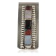 Navajo Handmade Certified Authentic .925 Sterling Silver Inlaid Natural Mother of Pearl Black Onyx Spiny Oyster Turquoise Native American Nickel Money Clip 91003-8 Navajo Handmade Certified Authentic .925 Sterling Silver Inlaid Natural Mother of Pearl Black Onyx Spiny Oyster Turquoise Native American Nickel Money Clip 91003-8