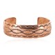 Navajo Handmade Certified Authentic Native American Pure Copper Bracelet 13050 Navajo Handmade Certified Authentic Native American Pure Copper Bracelet 13050