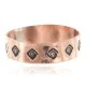 Navajo Handmade Certified Authentic Navajo Pure Copper Native American Ring 17092-9 Navajo Handmade Certified Authentic Navajo Pure Copper Native American Ring 17092-9