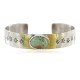 Navajo Handmade Certified Authentic Nickel Natural Turquoise Native American Bracelet 13019-8 Navajo Handmade Certified Authentic Nickel Natural Turquoise Native American Bracelet 13019-8