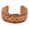 Navajo Handmade Certified Authentic Pure Copper Native American Bracelet 12777-43