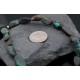 Nice Traditional Certified Authentic Navajo .925 Sterling Silver Natural Turquoise Native American Necklace 15371-18
