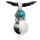 OLD Indian Head Buffalo Coin Certified Authentic Navajo .925 Sterling Silver Natural Turquoise and Black Onyx Native American Necklace 390587495461 OLD Indian Head Buffalo Coin Certified Authentic Navajo .925 Sterling Silver Natural Turquoise and Black Onyx Native American Necklace 390587495461