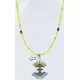 Petit Point Handmade Certified Authentic Zuni .925 Sterling Silver Gaspeite and Turquoise Native American Necklace 371032601533 Petit Point Handmade Certified Authentic Zuni .925 Sterling Silver Gaspeite and Turquoise Native American Necklace 371032601533