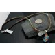 Petit Point Handmade Certified Authentic Zuni .925 Sterling Silver Multicolor and Turquoise Native American Necklace 370883660270 Petit Point Handmade Certified Authentic Zuni .925 Sterling Silver Multicolor and Turquoise Native American Necklace 370883660270