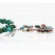 Petit Point Handmade Certified Authentic Zuni .925 Sterling Silver Multicolor and Turquoise Native American Necklace 371046957046 Petit Point Handmade Certified Authentic Zuni .925 Sterling Silver Multicolor and Turquoise Native American Necklace 371046957046