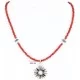 Petit Point Handmade Certified Authentic Zuni .925 Sterling Silver Multicolor Stones and Turquoise Native American Necklace 371068525145 Petit Point Handmade Certified Authentic Zuni .925 Sterling Silver Multicolor Stones and Turquoise Native American Necklace 371068525145