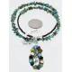 Petit Point Handmade Certified Authentic Zuni .925 Sterling Silver Multicolor Stones and Turquoise Native American Necklace 371073328751 Petit Point Handmade Certified Authentic Zuni .925 Sterling Silver Multicolor Stones and Turquoise Native American Necklace 371073328751