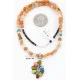 Petit Point Handmade Certified Authentic Zuni .925 Sterling Silver Multicolor Stones and Turquoise Native American Necklace 390803790800 Petit Point Handmade Certified Authentic Zuni .925 Sterling Silver Multicolor Stones and Turquoise Native American Necklace 390803790800