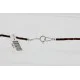 Petit Point Handmade Certified Authentic Zuni .925 Sterling Silver Multicolor Stones and Turquoise Native American Necklace 390838317177