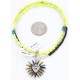 Petit Point Handmade Certified Authentic Zuni .925 Sterling Silver MULTICOLOR Stones Native American Necklace 390789094231