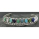 Petit Point Handmade Certified Authentic Zuni .925 Sterling Silver Multicolor Turquoise Native American Bracelet 390729010413 Petit Point Handmade Certified Authentic Zuni .925 Sterling Silver Multicolor Turquoise Native American Bracelet 390729010413