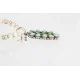 Petit Point Handmade Certified Authentic Zuni .925 Sterling Silver SERAPHINITE and Turquoise Native American Necklace 390789448897 Petit Point Handmade Certified Authentic Zuni .925 Sterling Silver SERAPHINITE and Turquoise Native American Necklace 390789448897