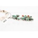 Petit Point Handmade Certified Authentic Zuni .925 Sterling Silver Turquoise Native American Necklace 371028070784 Petit Point Handmade Certified Authentic Zuni .925 Sterling Silver Turquoise Native American Necklace 371028070784