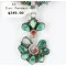 Petit Point Handmade Certified Authentic Zuni .925 Sterling Silver Turquoise Native American Necklace 371051824655