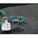 Petit Point Handmade Certified Authentic Zuni .925 Sterling Silver Turquoise Native American Necklace 390615386454