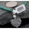 Petit Point Handmade Certified Authentic Zuni .925 Sterling Silver Turquoise Native American Necklace 390627819331 Petit Point Handmade Certified Authentic Zuni .925 Sterling Silver Turquoise Native American Necklace 390627819331