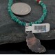 Petit Point Handmade Certified Authentic Zuni .925 Sterling Silver Turquoise Native American Necklace 390643159808 Petit Point Handmade Certified Authentic Zuni .925 Sterling Silver Turquoise Native American Necklace 390643159808