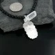 Petit Point Handmade Certified Authentic Zuni .925 Sterling Silver Turquoise Native American Necklace 390667055937