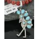 Petit Point KOKOPELI Handmade Certified Authentic Zuni .925 Sterling Silver Turquoise Native American Necklace 390678336761 Petit Point KOKOPELI Handmade Certified Authentic Zuni .925 Sterling Silver Turquoise Native American Necklace 390678336761