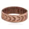 Pure Copper Handmade Certified Authentic Navajo Native American Ring 1 16995-2