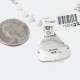 Handmade Certified Authentic Navajo .925 Sterling Silver Natural Spiny Oyster and Turquoise Native American Necklace 370998845768