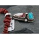 Rare Handmade Certified Authentic Navajo .925 Sterling Silver Natural Turquoise and Spiny Oyster Native American Necklace 370840033802 Rare Handmade Certified Authentic Navajo .925 Sterling Silver Natural Turquoise and Spiny Oyster Native American Necklace 370840033802