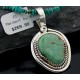 Rare Handmade Certified Authentic Navajo .925 Sterling Silver Natural Turquoise Native American Necklace 370858218056