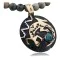 Rare Handmade Gecko Certified Authentic Navajo .925 Sterling Silver 12kt Gold Filled Turquoise Native American Necklace 391131410259