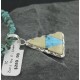 Real Handmade Inlaid Certified Authentic Zuni .925 Sterling Silver Turquoise Native American Necklace 370912338603