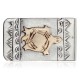 Turtle 12kt Gold Filled and .925 Sterling Silver Certified Authentic Handmade Navajo Native American Money Clip 11266-2