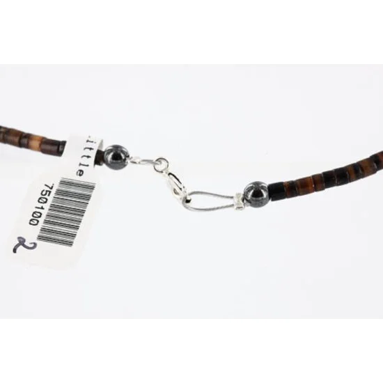 Certified Authentic Navajo .925 Sterling Silver Turquoise Onyx Native American Necklace 390774753235 Certified Authentic Navajo .925 Sterling Silver Turquoise Onyx Native American Necklace 390774753235