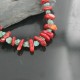 Certified Authentic Navajo .925 Sterling Silver Graduated Coral and Turquoise Native American Necklace 390679261713