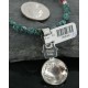 Vintage Style OLD Buffalo Coin Certified Authentic Navajo .925 Sterling Silver Coral and Turquoise Native American Necklace 390702749076