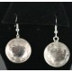 Vintage Style OLD Buffalo Coin Certified Authentic Navajo .925 Sterling Silver Hooks Native American Earrings 370919550171