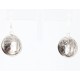 Vintage Style OLD Buffalo Coin Certified Authentic Navajo .925 Sterling Silver Hooks Native American Earrings 371051463088
