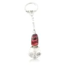 Vintage Style OLD Buffalo Coin Certified Authentic Navajo .925 Sterling Silver Spiny Native American Keychain 390829133231