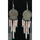 Vintage Style OLD Buffalo Coin Certified Authentic Navajo .925 Sterling Silver Spiny Oyster and Turquoise Native American Earrings 390676314850