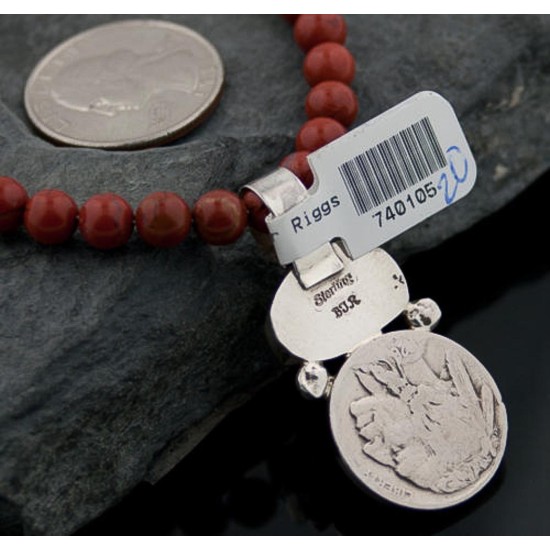 Vintage Style OLD Buffalo Coin Certified Authentic Navajo .925 Sterling Silver Turquoise Native American Necklace 370882039782 Vintage Style OLD Buffalo Coin Certified Authentic Navajo .925 Sterling Silver Turquoise Native American Necklace 370882039782