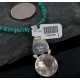 Vintage Style OLD Buffalo Coin Certified Authentic Navajo .925 Sterling Silver Turquoise Native American Necklace 370888286935