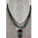 Vintage Style OLD Buffalo Coin Certified Authentic Navajo .925 Sterling Silver Turquoise Native American Necklace 370893877162