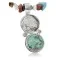 Vintage Style OLD Buffalo Coin Certified Authentic Navajo .925 Sterling Silver Turquoise Native American Necklace 370904626983